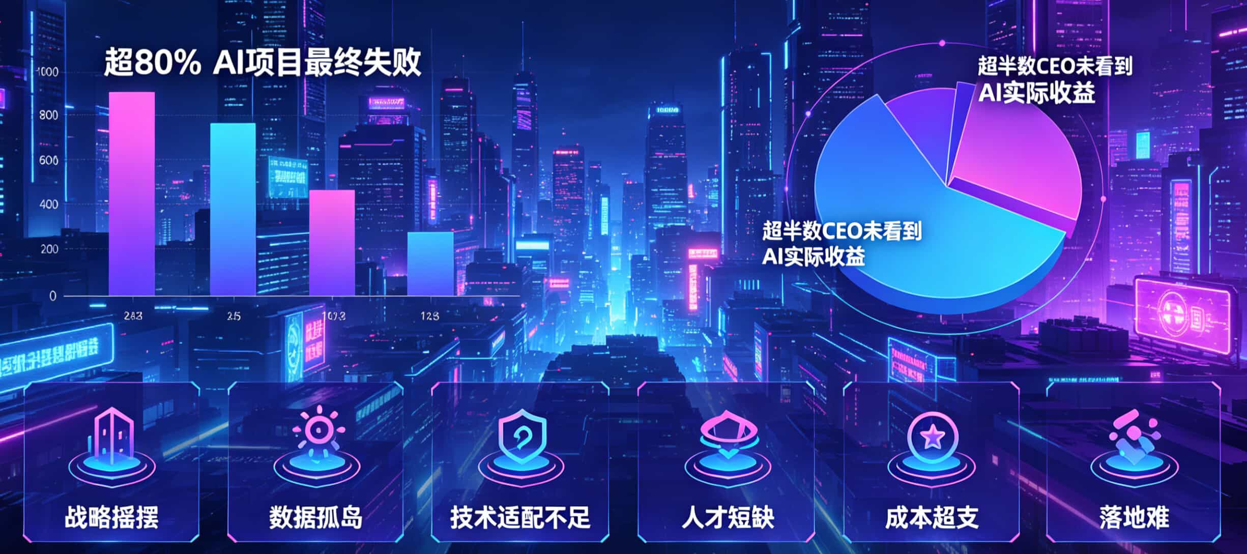 企业必须跟风AI转型吗？别急着砸钱，先看看这些知名公司的惨痛失败