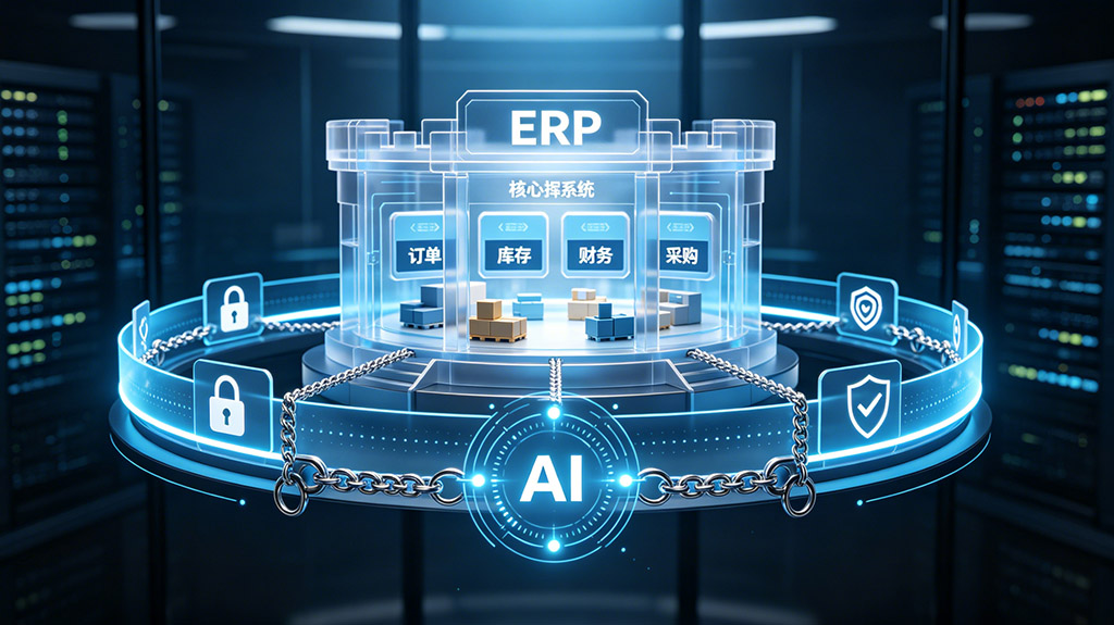 AI 进入 ERP 后，企业如何管得住？治理、安全与组织变革（AI+ERP系列-10）