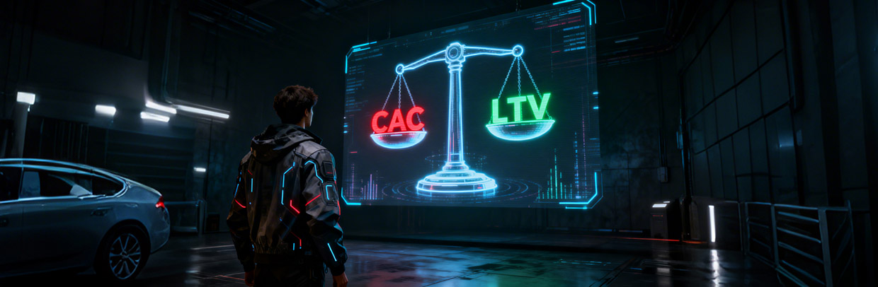 AI 创业增长算法：破解 CAC 与 LTV 的平衡难题