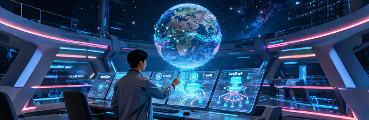 超越LangChain：深度剖析AutoGen、CrewAI与LangGraph，构建你的AI Agent技术栈