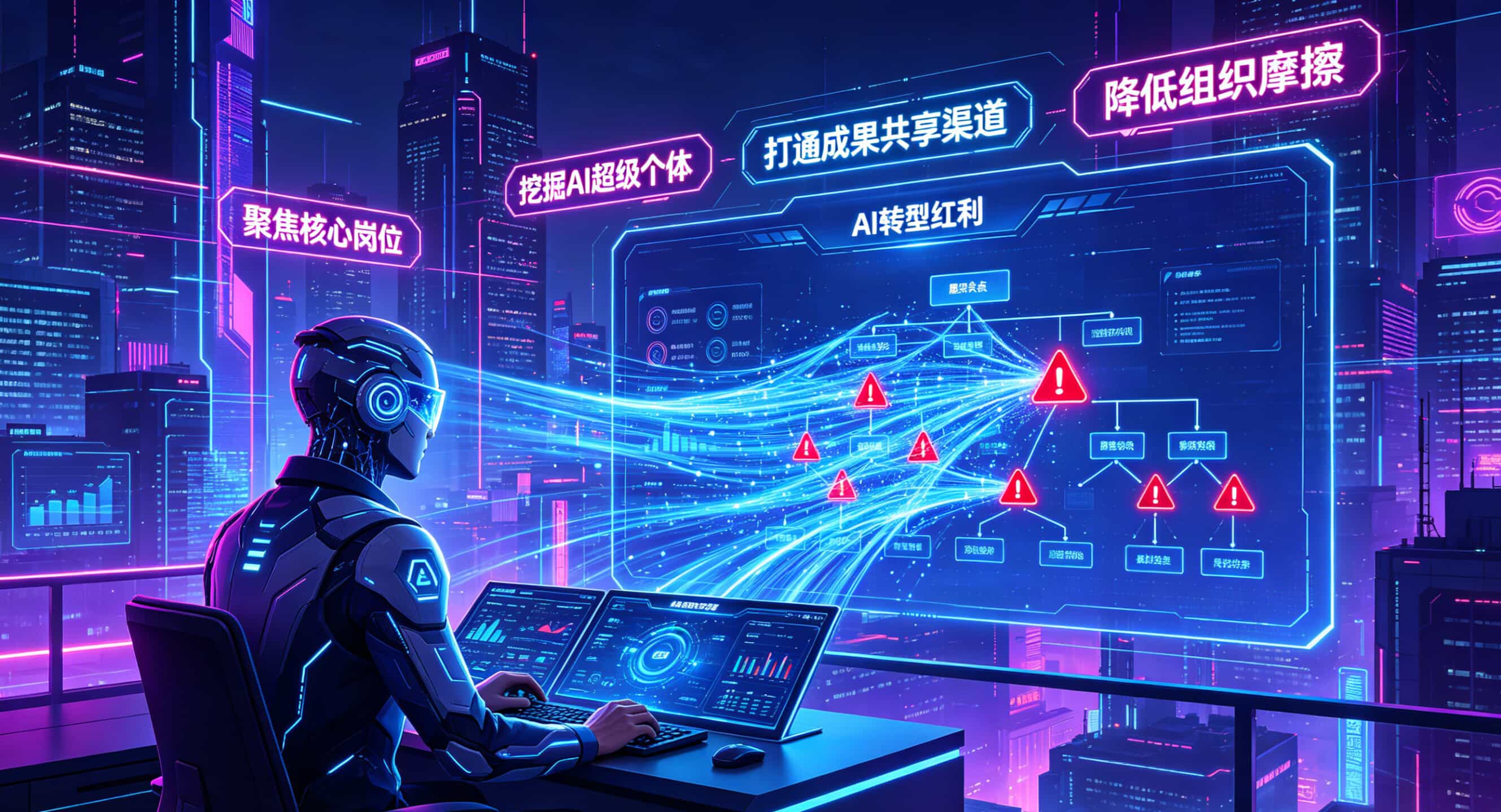 企业AI转型最大误区：全员培训！88%跟风失败，真相是先找超级个体