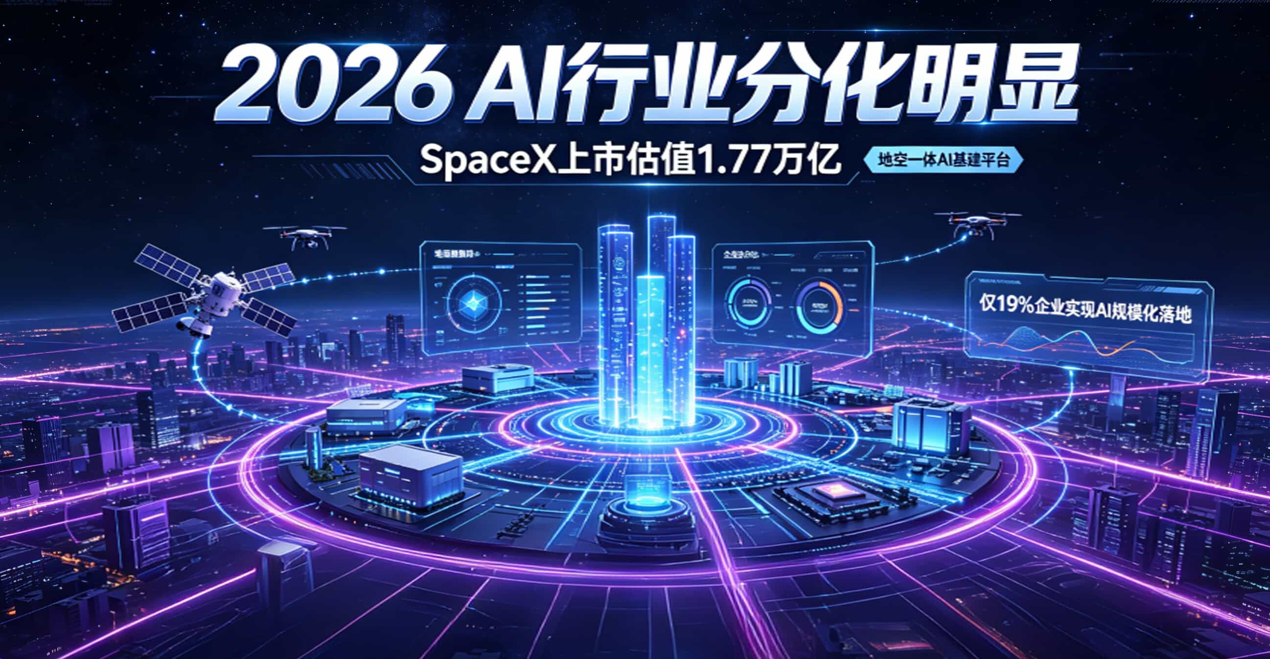 2026 AI转型死循环！90%企业原地踏步，SpaceX靠这三招彻底破局