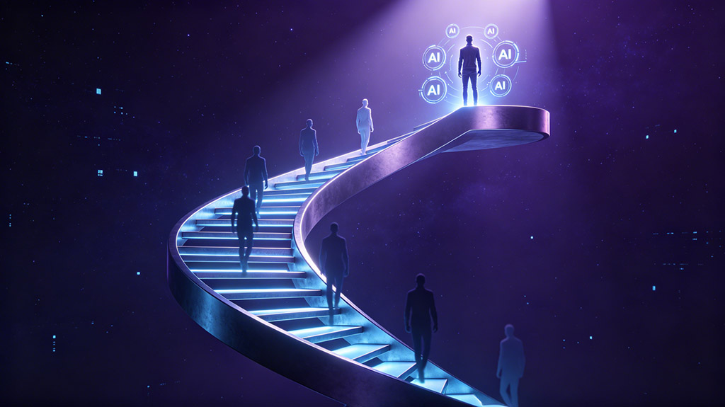 AI 使用熟练度 5 阶 12 级体系：从旁观者到一人军团的技术演进路径